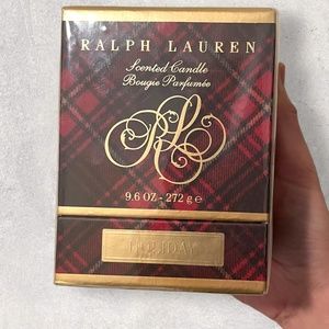 Ralph Lauren Holiday Candle 9.6 oz. Red Currant Evergreen Juniper